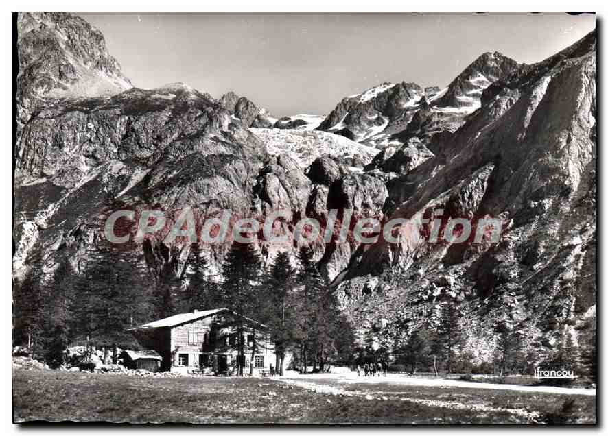 Chalet du Pré — Chalet de Madame CARLE (1875 m.) et le Glacier Blanc — Éditions F. IRANCOU