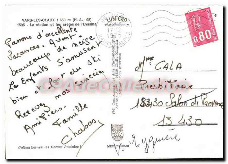 Vars-les-Claux — station et crêtes de l’Eyssina — Lumicap — Reverso