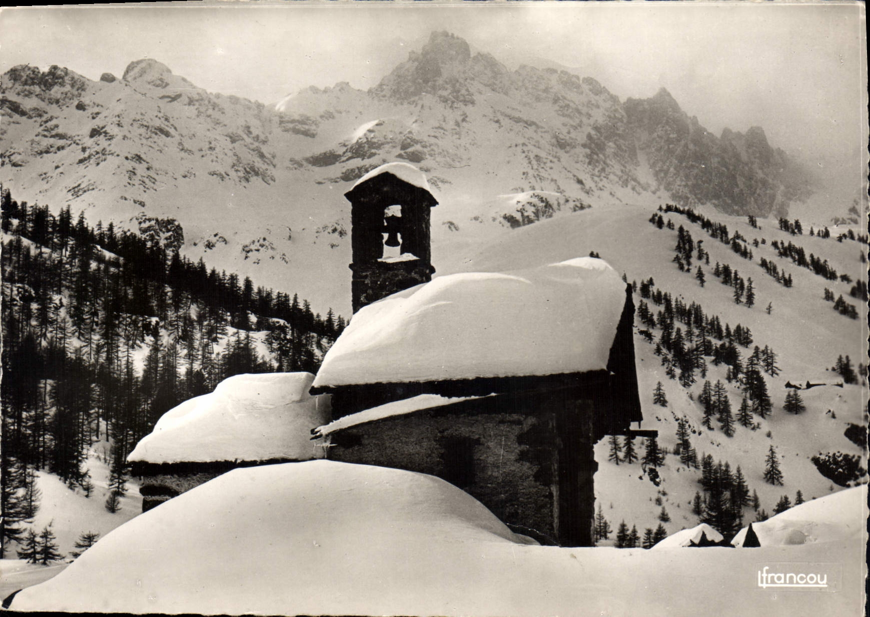 Névache — Kapelle von Fontcouverte — Éditions F. Francou