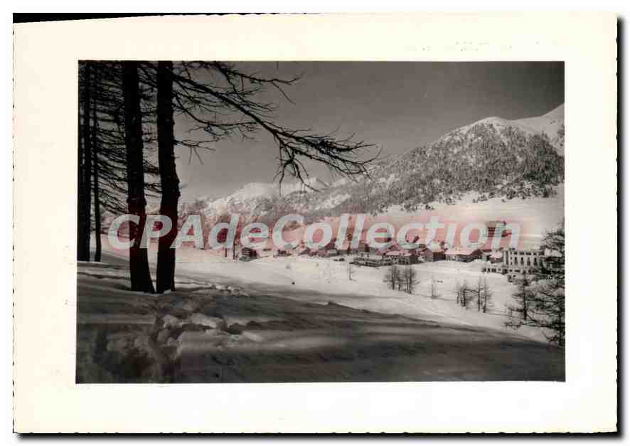Montgenèvre — vue hivernale — Photo A. Carlhian, n° 57-1
