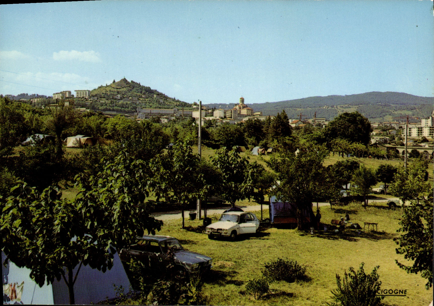 CPA Privas Ardeche le Camping Municipal 