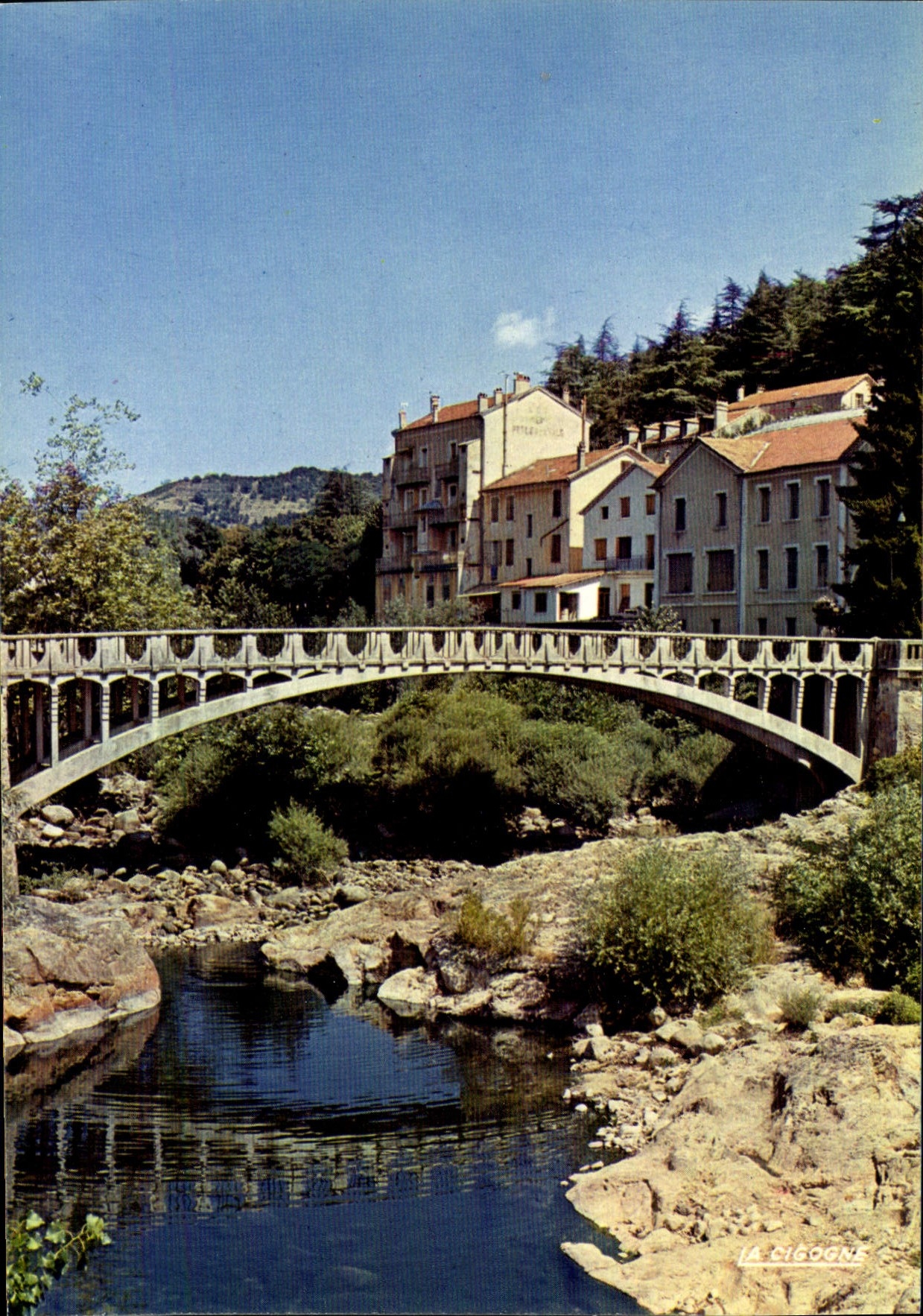 Pont sur la Volane — Vals-les-Bains (Ardèche) — Éditions « La Cigogne »