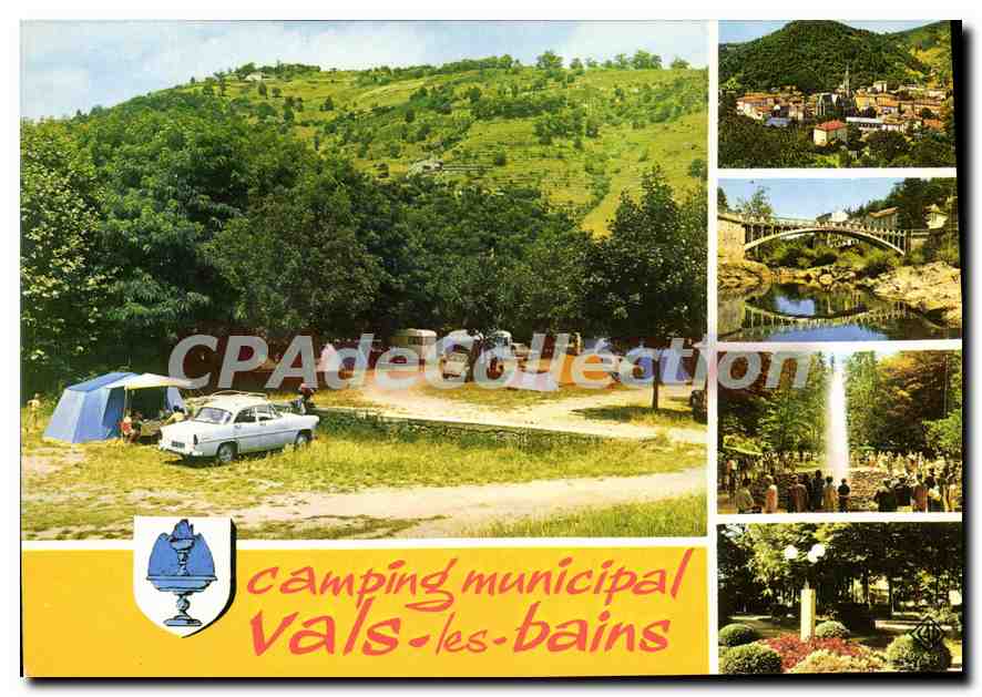 Camping municipal Vals-les-Bains — Ardeche pittoresque — Elnacap
