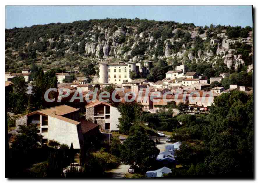 CPA Ardeche Meridionale Vue generale de Vogue 