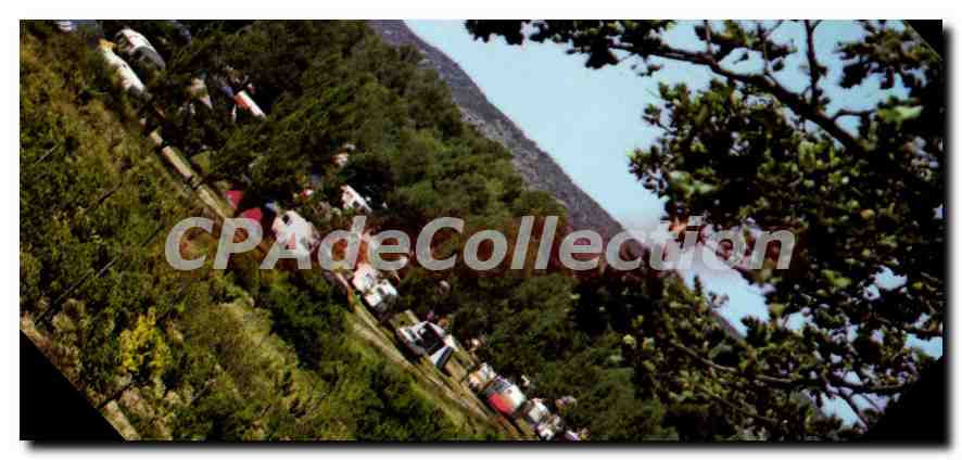 CPA L'Ardeche Touristique Vogue le Camping des Peupliers 