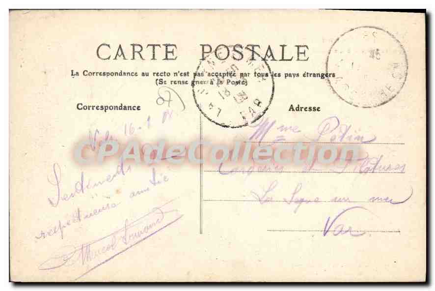 La Volane — Vals-les-Bains, Ardèche — S. Arnaud, historien, Aubagne (Ardèche) — Rückseite