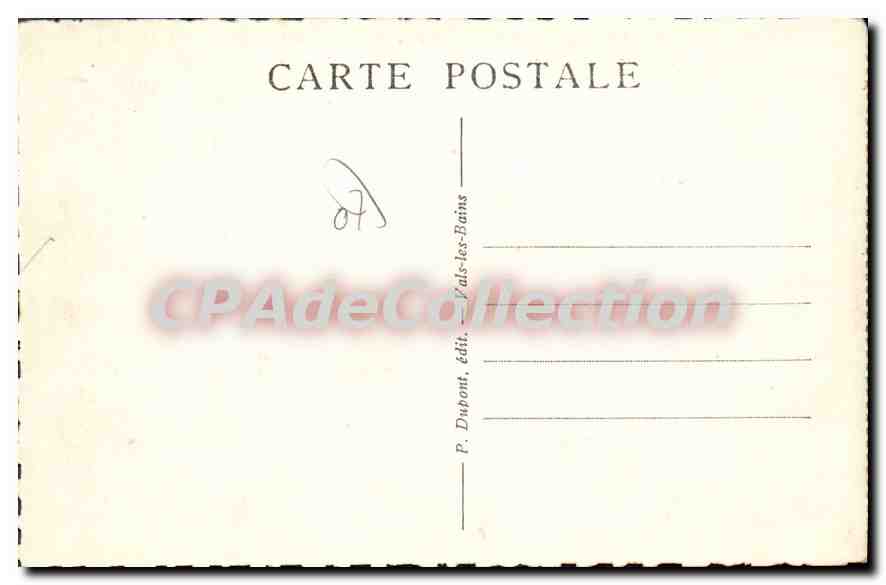 CPA L'Ardeche Pittoresque Ferme de la Loire au pied du Gerbier de Jonc C'et dans l'ecurie de cette f — Verso