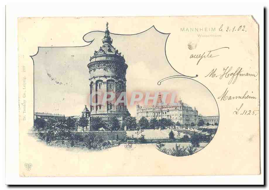 Allemagne Manheim CPA wasserthumr