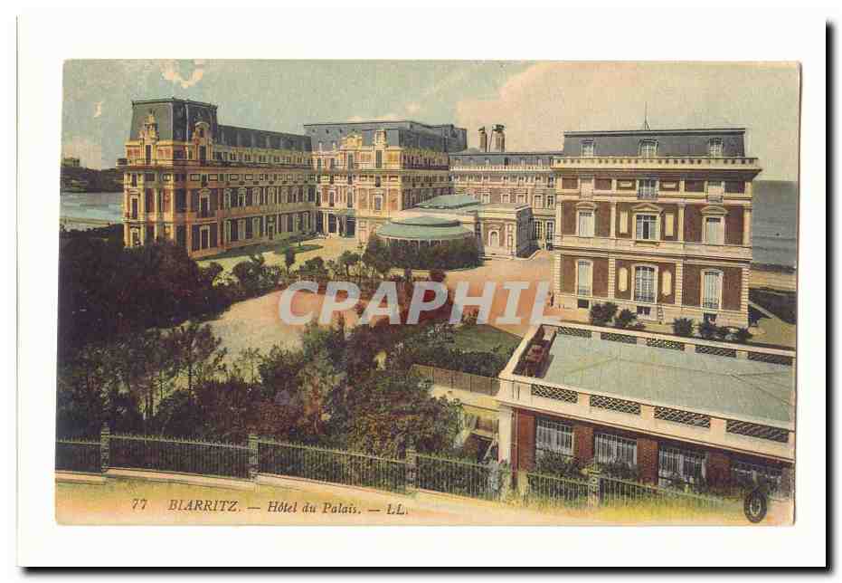 Biarritz CPA hotel du palais