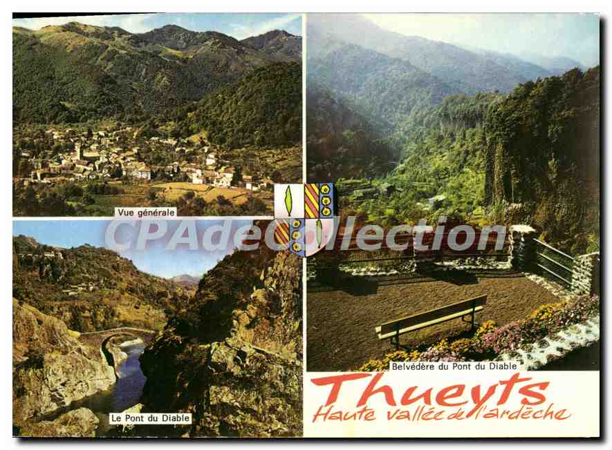 Thueyts — Haute Vallée de l'Ardeche — CPAdeCollection