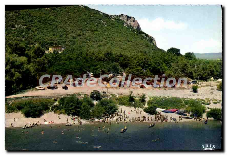 Gorges de l'Ardèche — Camp de l'U.A.S.P.T.T. 'Les Blachas' — Salavas (Ardèche) — éditeur IRIS