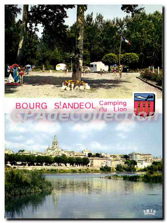 Bourg-Saint-Andéol — Camping du Lion — IRIS