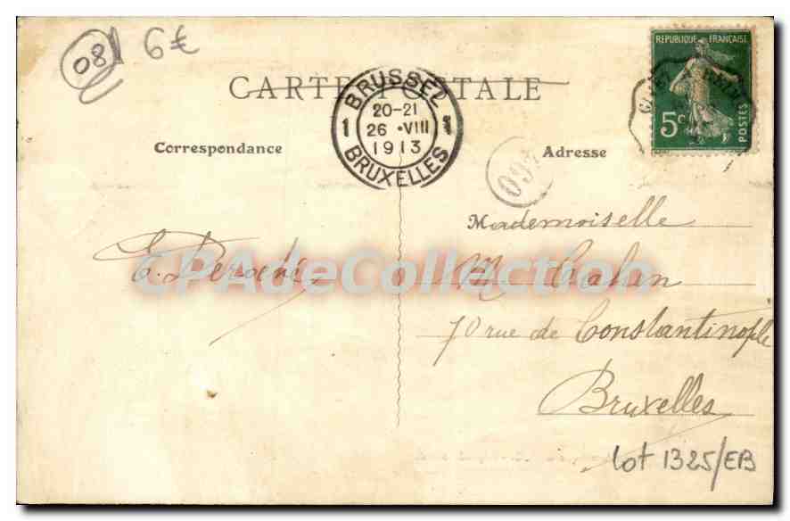 CPA Givet Tour Gregoire et Vue sur la Ville  — Rückseite