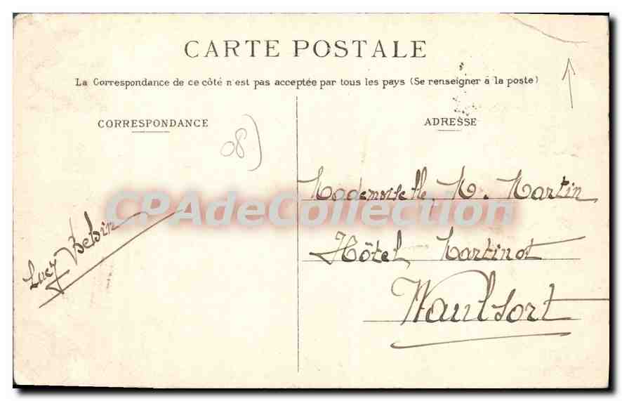 CPA Givet  Vue Generale prise du fort des Vignes  — Rückseite