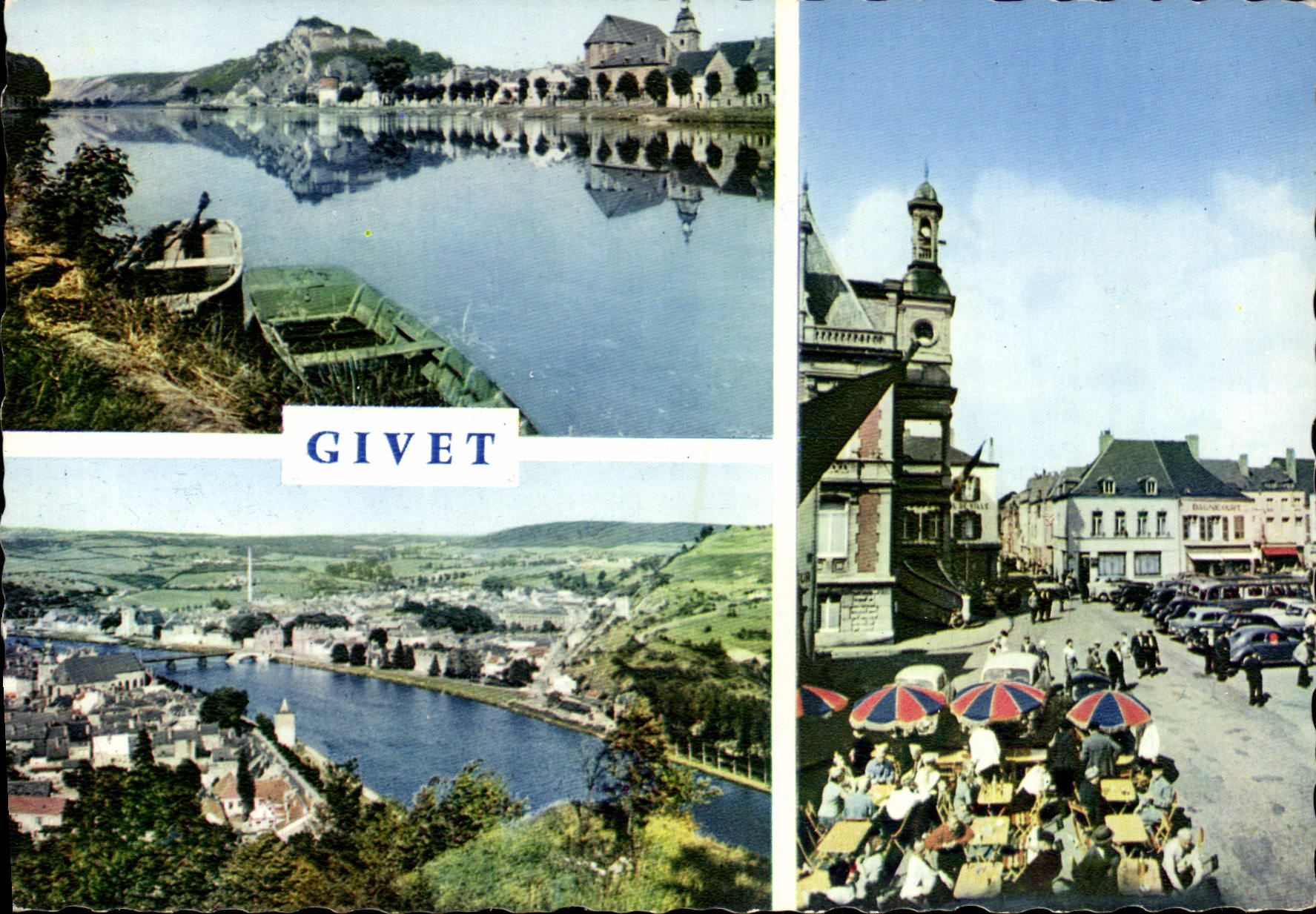 CPA Givet  Divers aspects de Givet Ardennes 