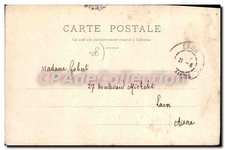 CPA Revin Gare Mont Malgretout  — Rückseite