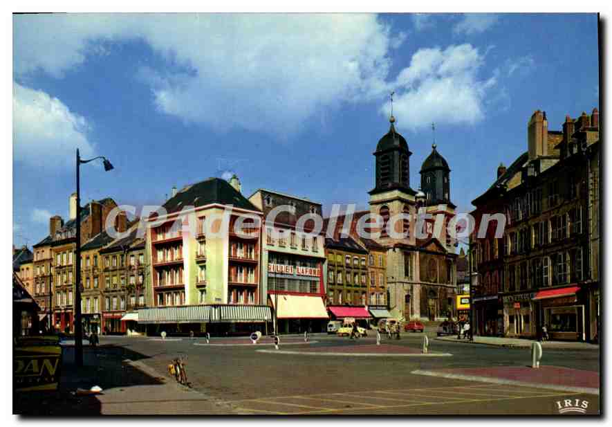 Sedan - Place Crusay et Église St-Charles — Éditions 'La Gipuane'