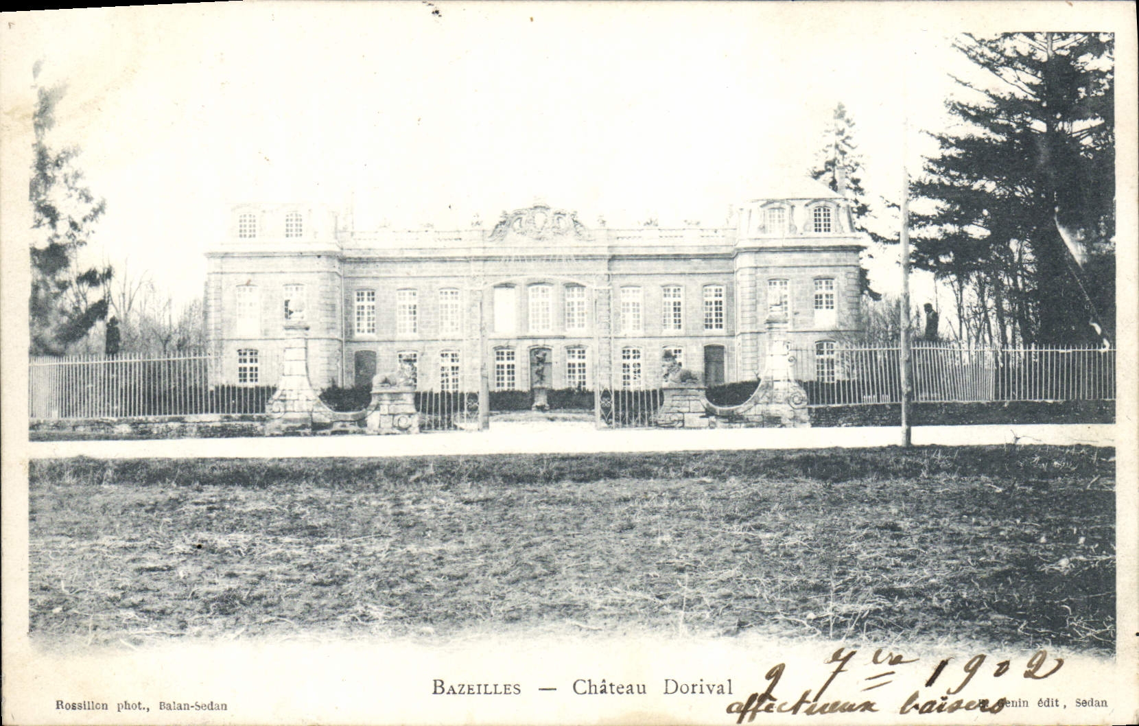 CPA Bazeilles Chateau Dorival 
