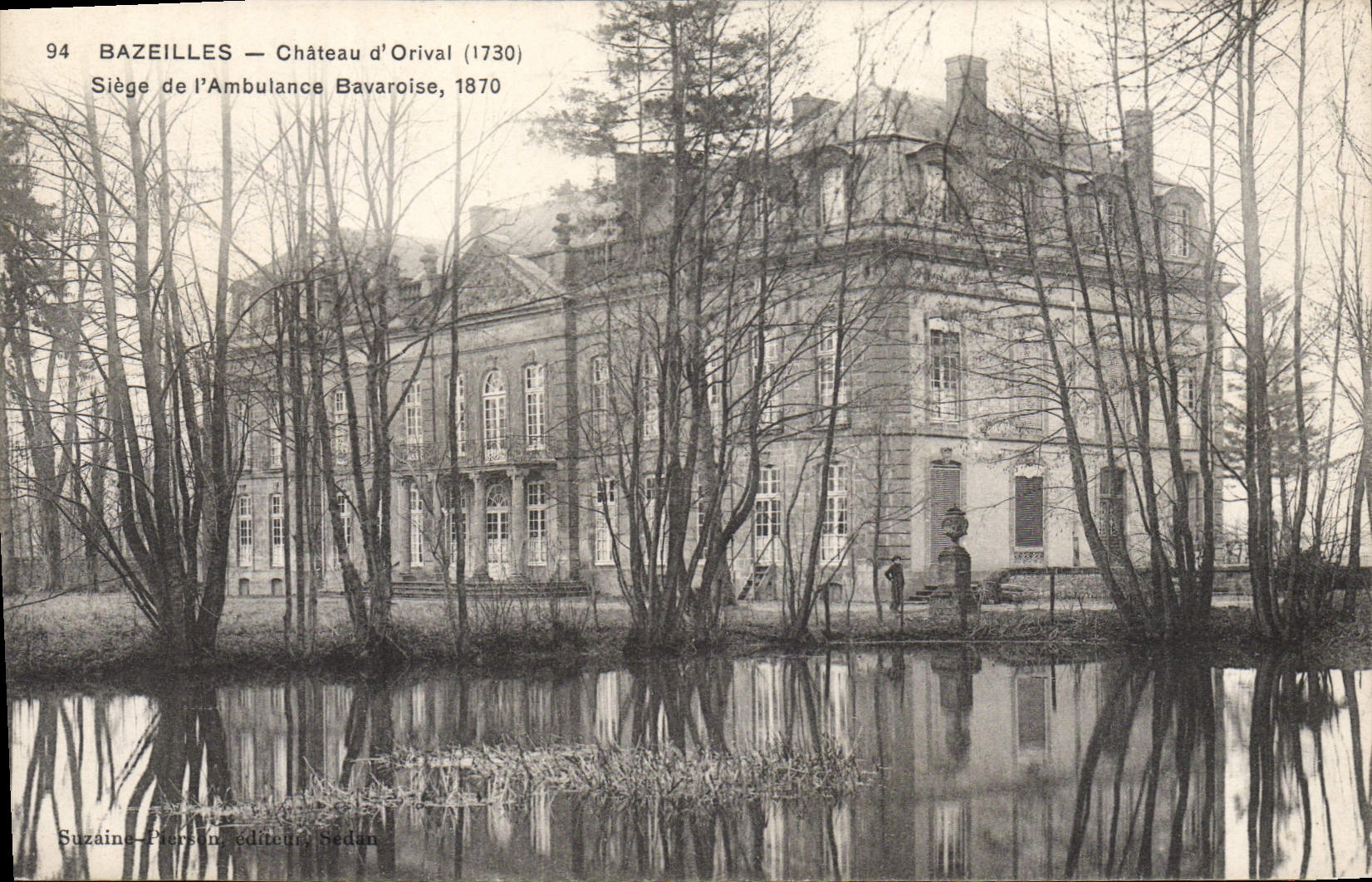 CPA Bazeilles Chateau d'Orival 