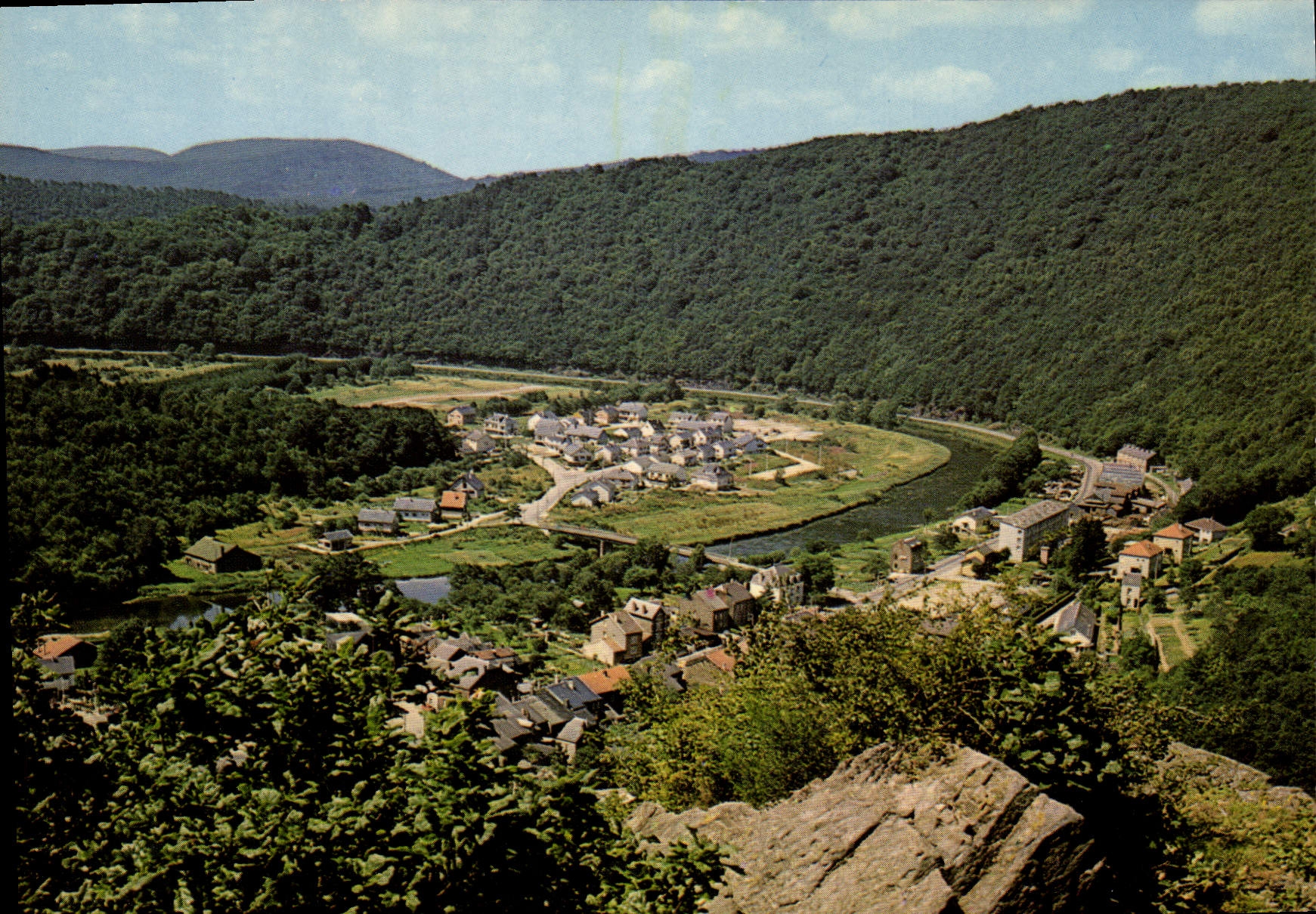 CPA Les Hautes Rivieres Vue generale 