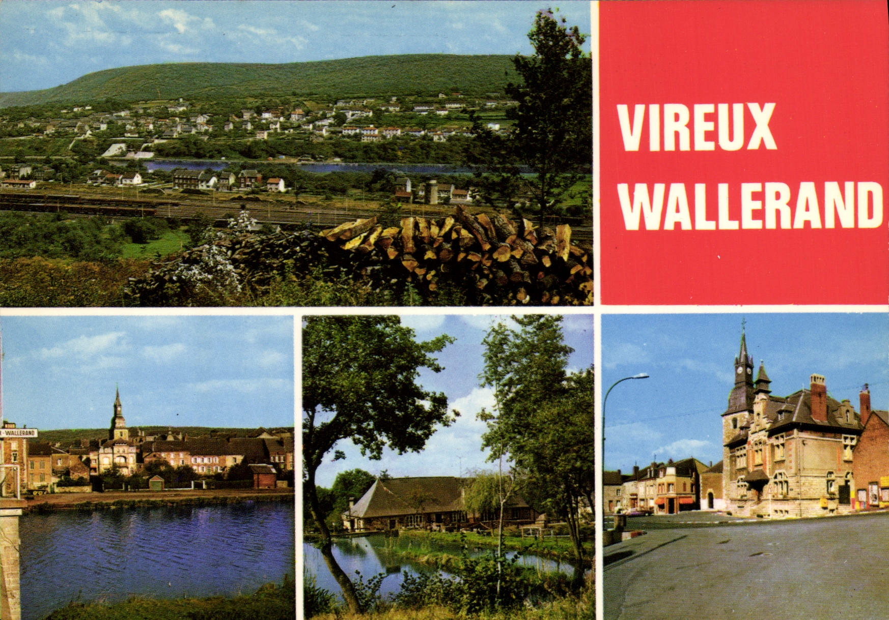 Vireux-Wallerand — vue panoramique et monuments — Éditions La Cigogne, Reims