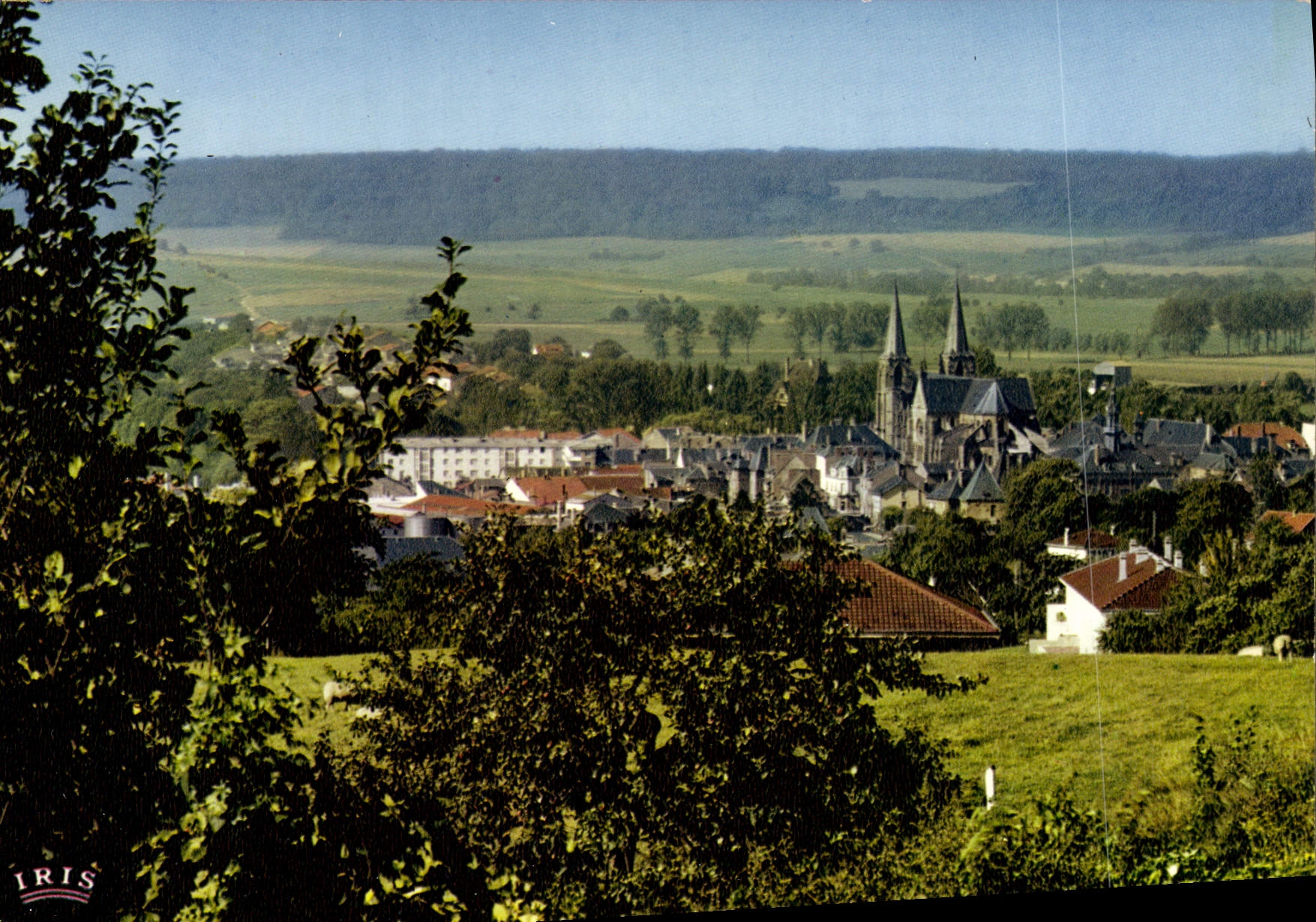Mouzon (Ardennes) — Vue panoramique — Editions 'La Gipéens' n° 08.311.14