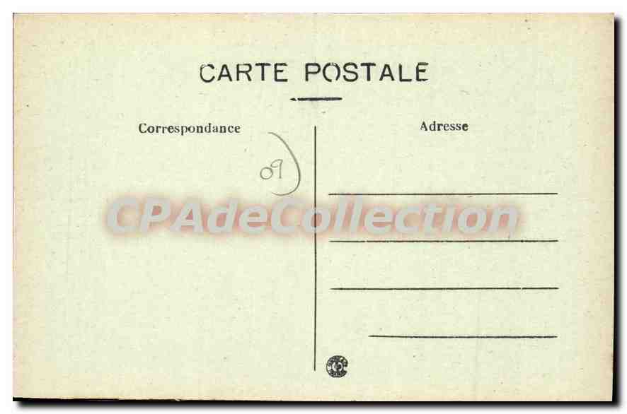 CPA Lavelanet Ariege Vue Generale et la Chapelle  — Rückseite
