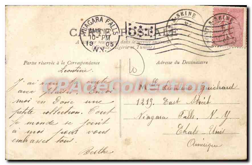 PONT-sur-SEINE — Le Parc et Château de M. Casimir Périer — Phototypie A. Rep & Filliette — Reverso