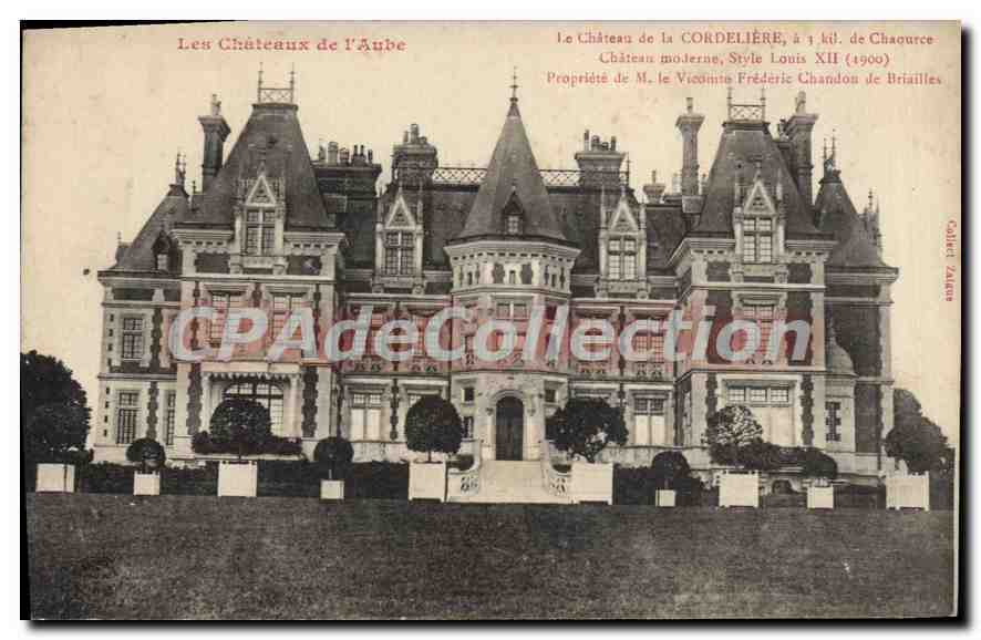 Le Château de la Cordelière — Style Louis XII (1900) — Collection Zaléen