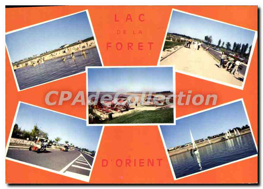 Lac de la Forêt d'Orient — vue panoramique — Édition 'La Cité-Ne' Sodalfa