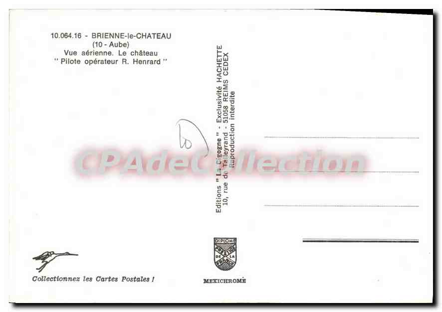 Brienne-le-Château — Vue aérienne du château — Éditions IRIS — Reverso