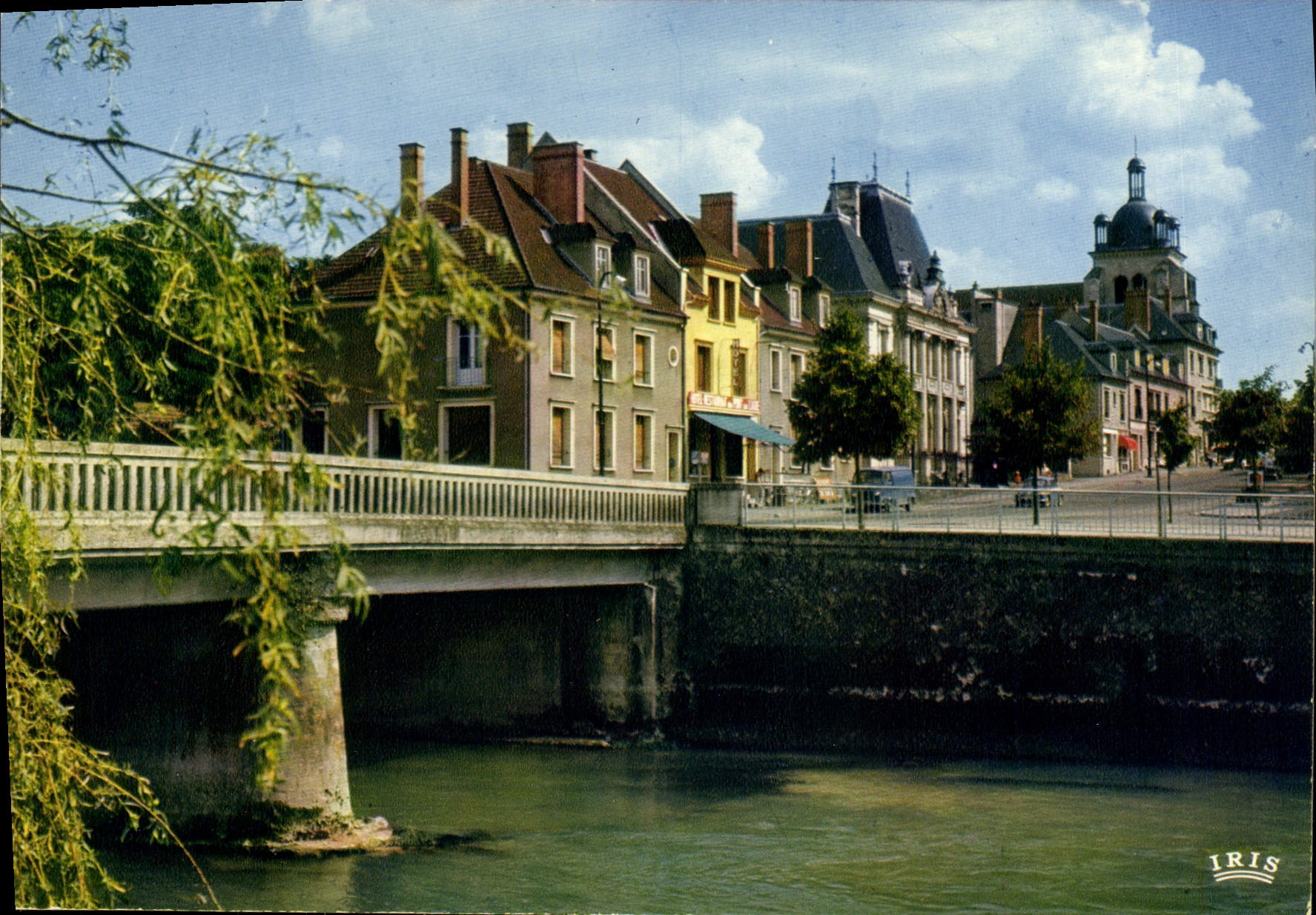 CPA Arcis sur Aube Aube Le Pont de l'Aube 