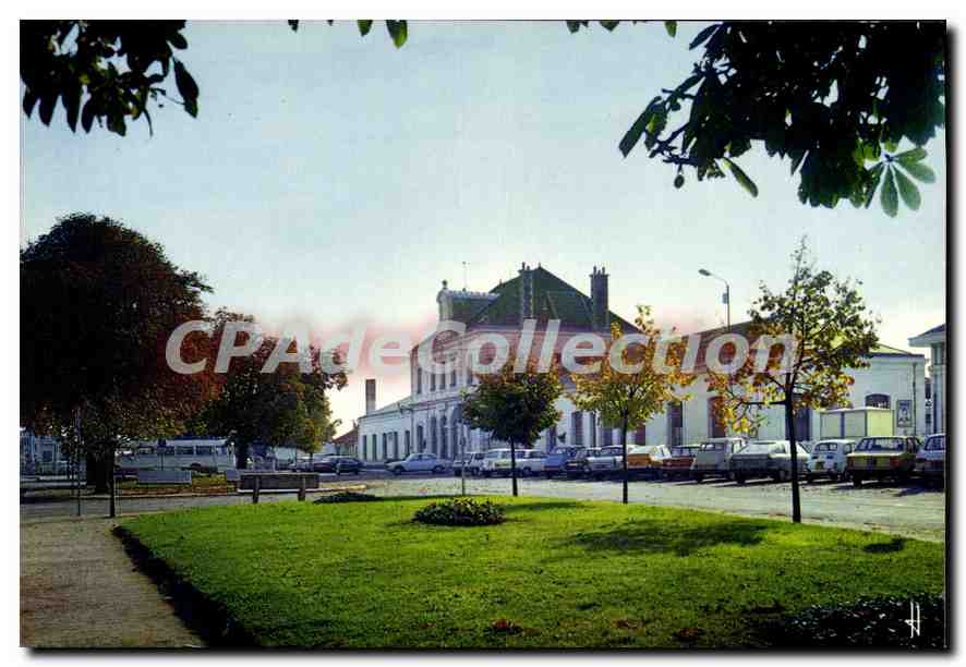 CPA Romilly sur Seine Aube La Gare 