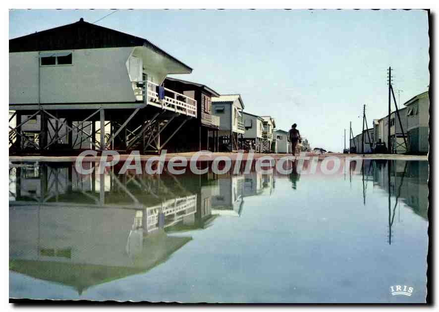 Gruissan-Plage — Les maisons sur pilotis — Éditions Mézoges & Théolal, Limoges