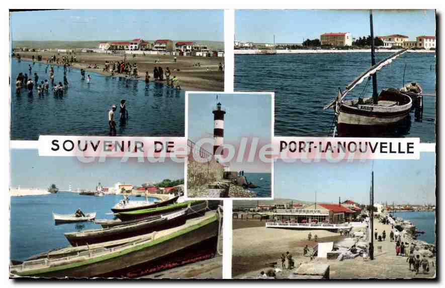 CPA Souvenir de Port la Nouvelle 