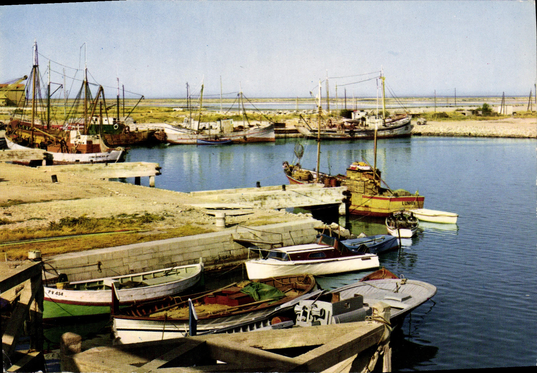 CPA Golfe du Lion Port la Nouvelle Aude Dorse de Peche 
