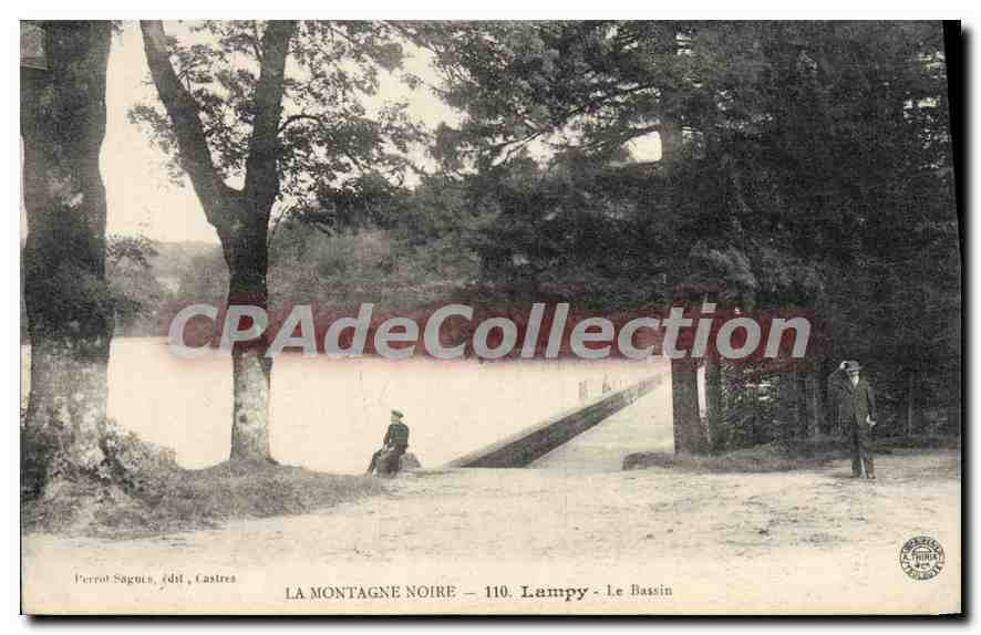 CPA La Montagne Noire Lampy Le Bassin 
