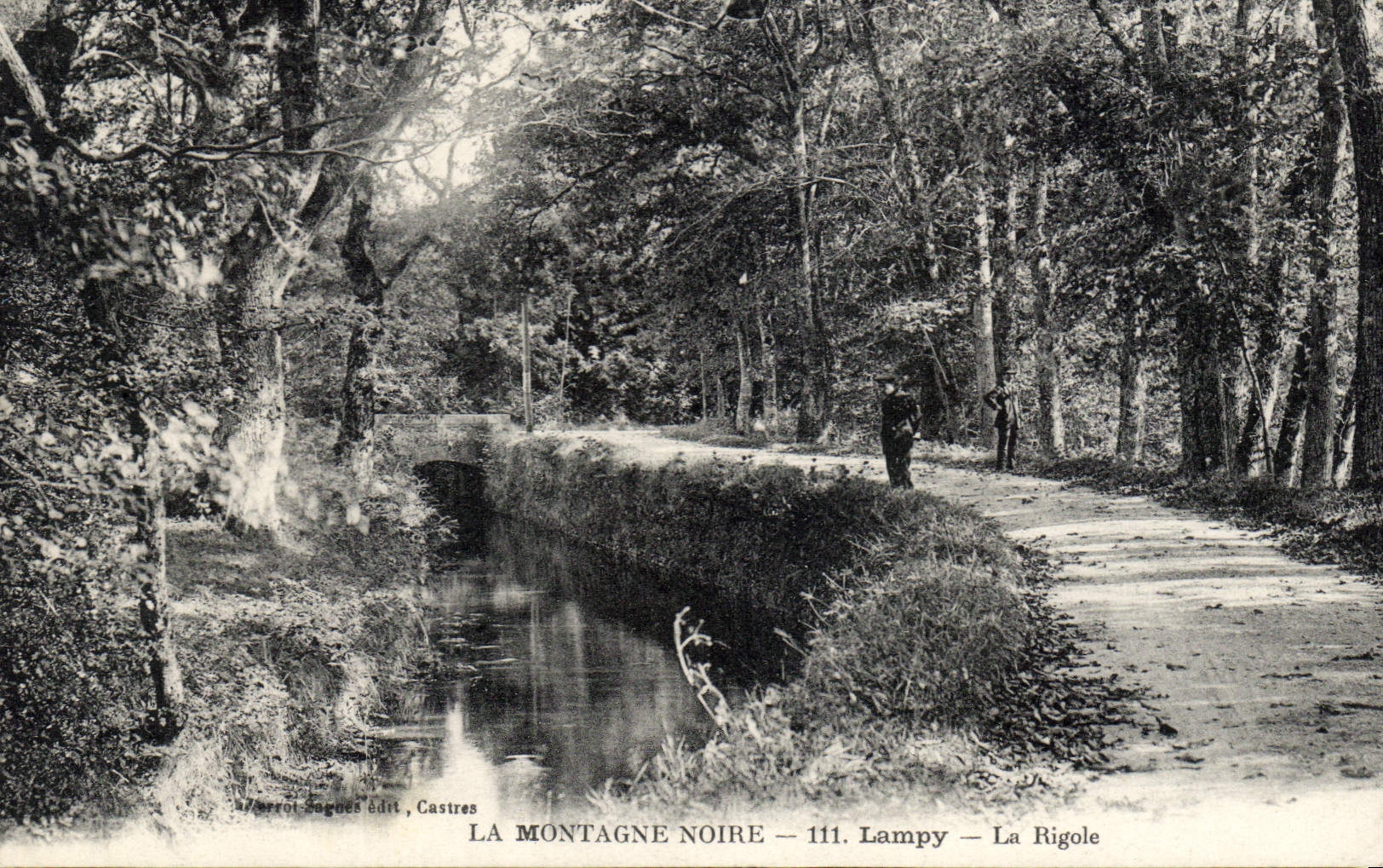 CPA La Montagne Noire Lampy La Rigole 