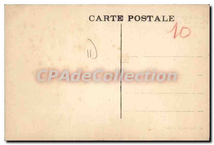 CPA Lezignan Corbieres Aude  — Rückseite
