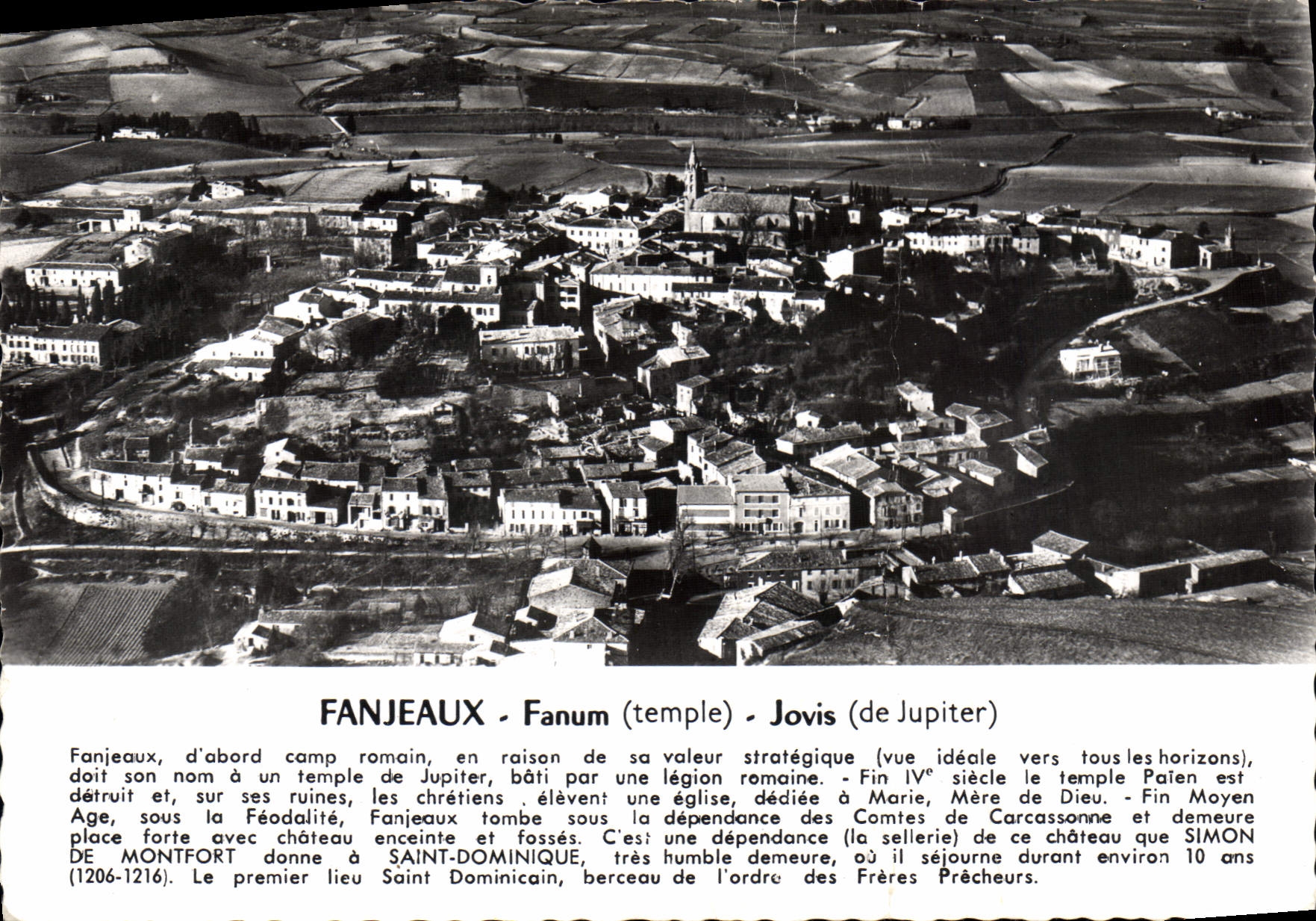 CPA Fanjeaux Fanum Jovis 