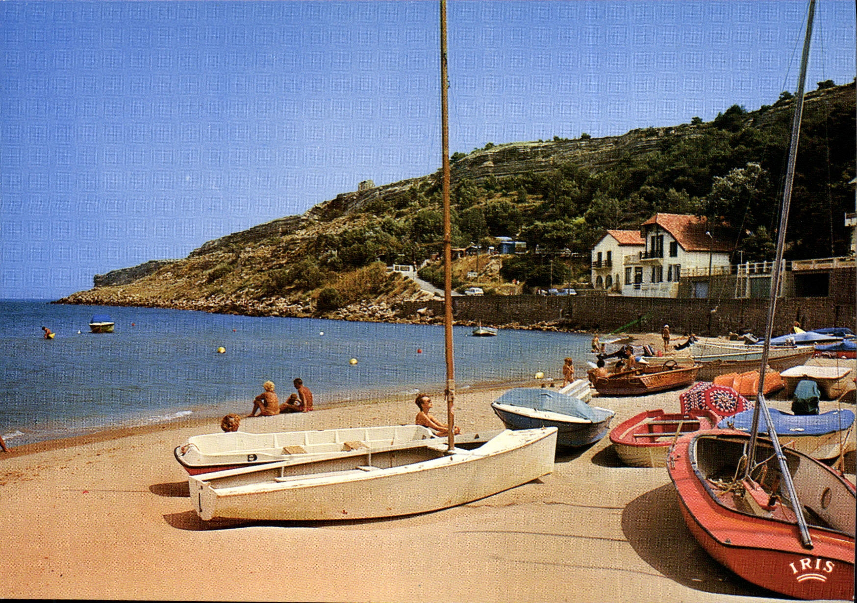 La Franqui (Aude) — La falaise et la plage — Édition Théoujac, n°12