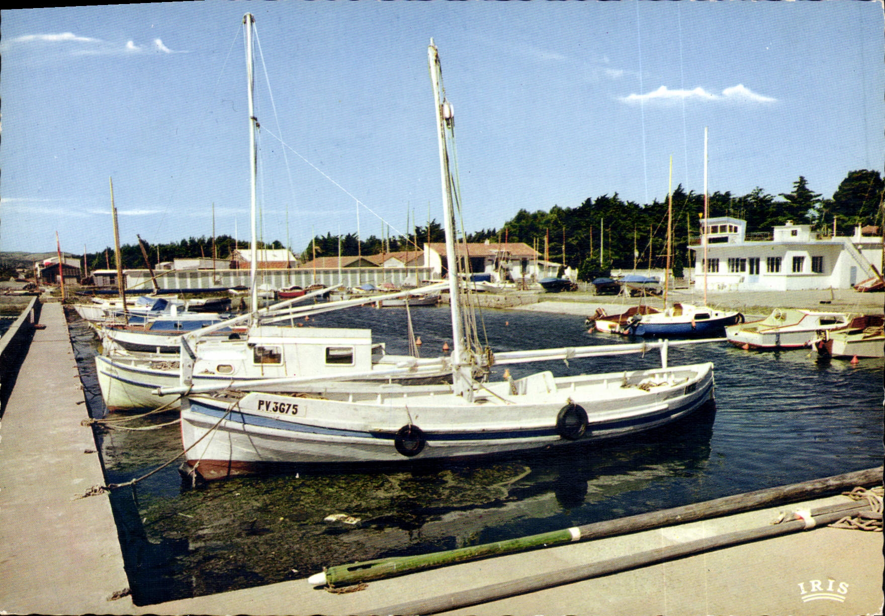 Port La Nautique (Aude) — bateaux de plaisance — Éditions Mexichrome, Limoges, n°18