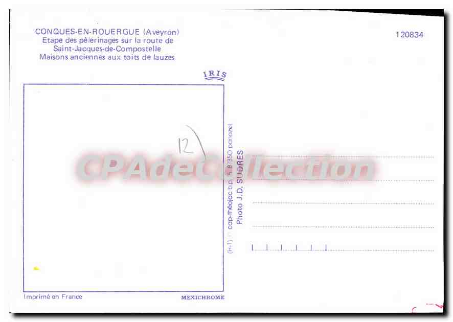 Conques-en-Rouergue — Étape des pèlerinages sur la route de Saint-Jacques-de-Compostelle — IRIS — Reverso