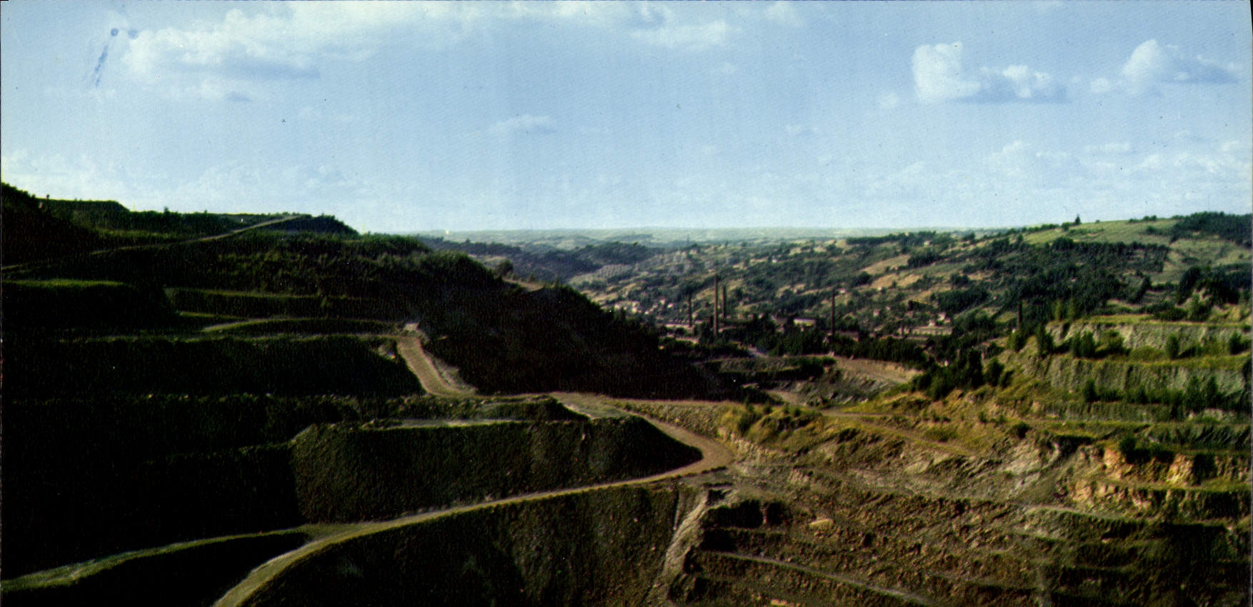 CPA Decazeville Aveyron La Decouverte unique en Europe 