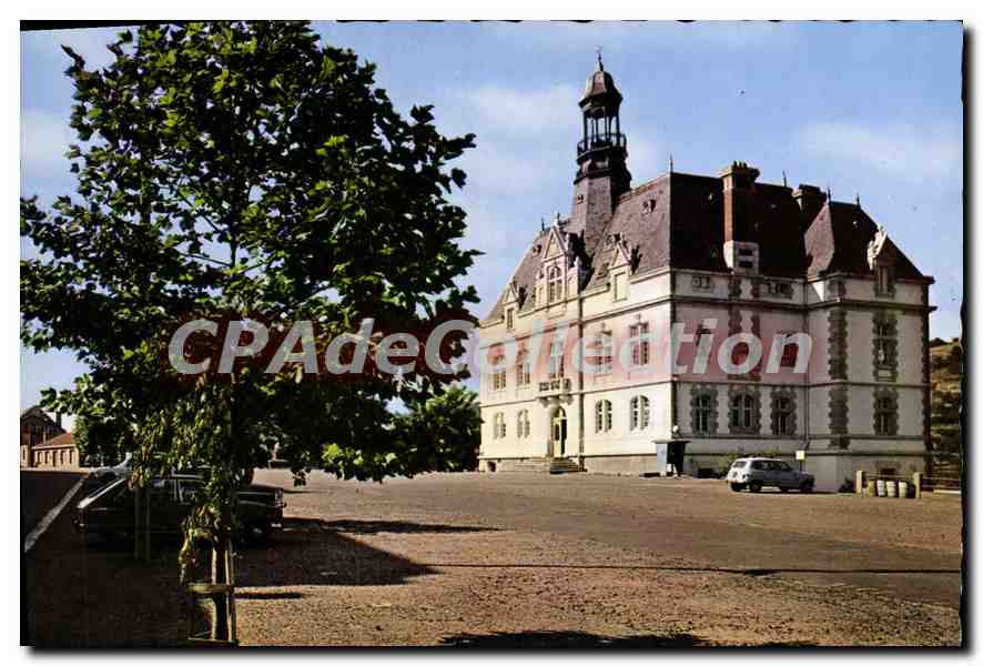 CPA Decazeville Aveyron L'Hotel de Ville 