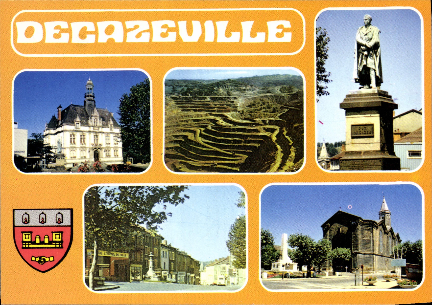 CPA Decazeville Aveyron La Marie La Decouverte 