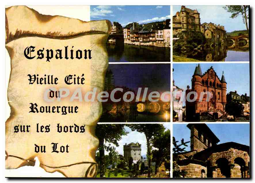 Espalion - Vieille Cité du Rouergue sur les bords du Lot — Éditions CAP-THEOJAC, n°120266