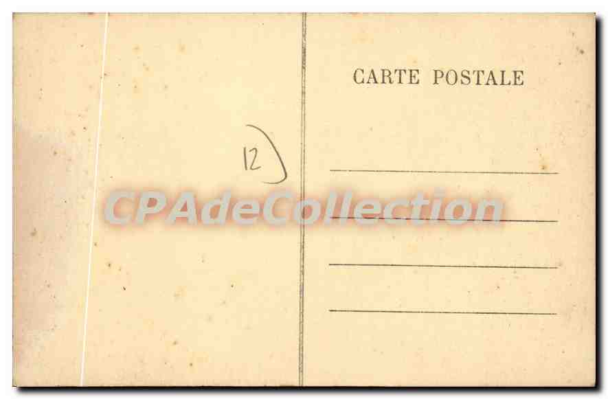 CPA Vallee du Lot Estaing Vue generale  — Rückseite