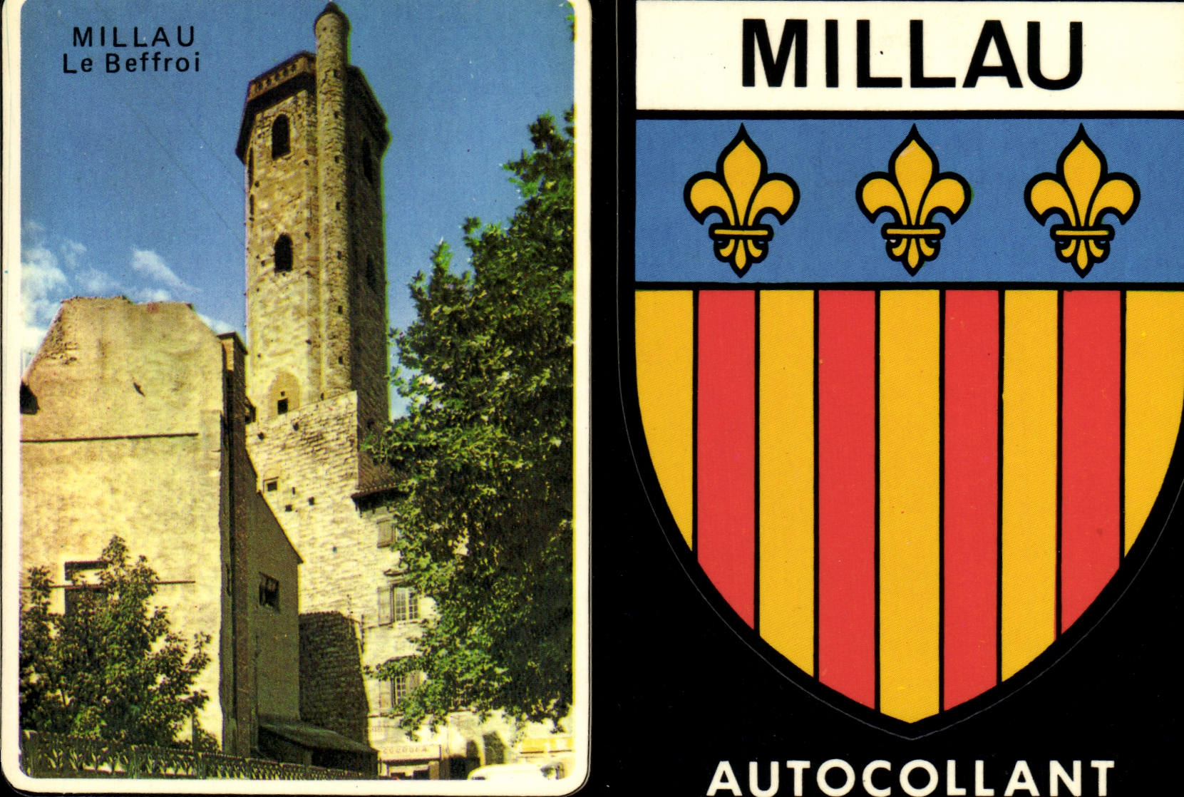 Millau — Le Beffroi — Autocollant