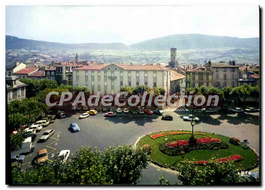 Millau — Porte des Gorges du Tarn — La place du Mandarous — éditeur IRIS